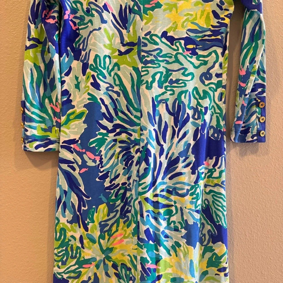 Lilly Pulitzer Wade and Sea Riva Dress Pima Cotton Size XS - Picture 12 of 15
